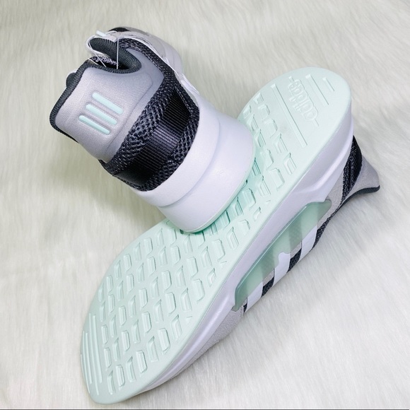 Adidas Run90s Sneakers Gray White Mint Green - Picture 6 of 9